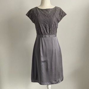 Tevolio Cap Sleeve Laced Dress